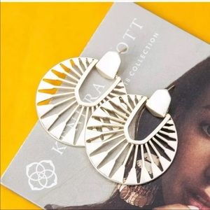 Kendra Scott Didi Sunburst Gold Earrings